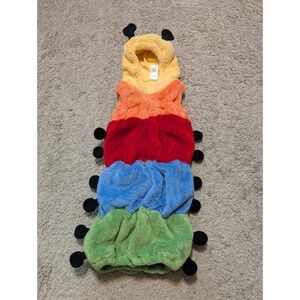 Gymboree Caterpillar Costume Baby Infant 6-12 Months Halloween Fall Insect Warm